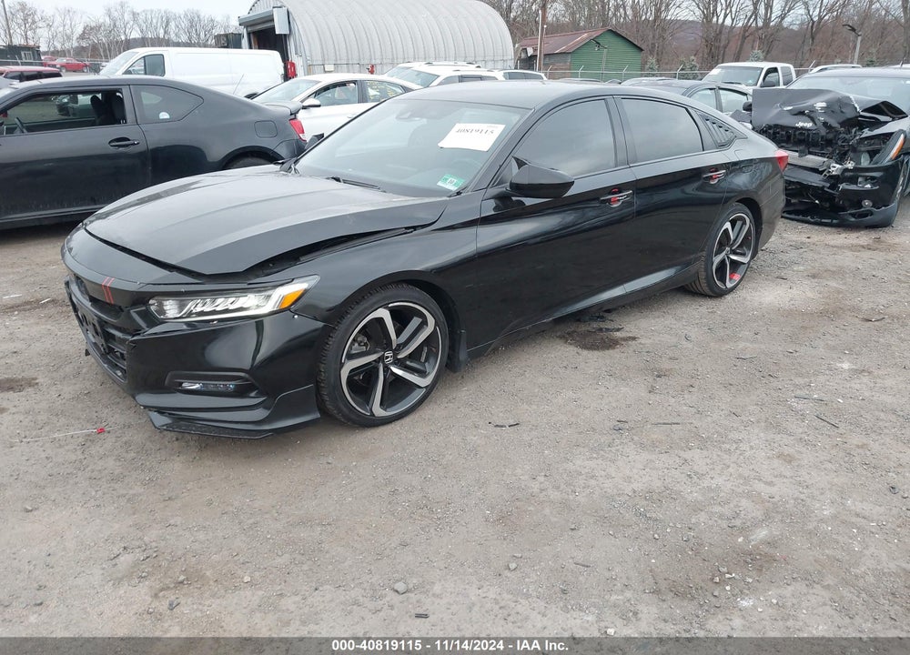 2018 HONDA ACCORD SPORT VIN: 1HGCV1F33JA030001