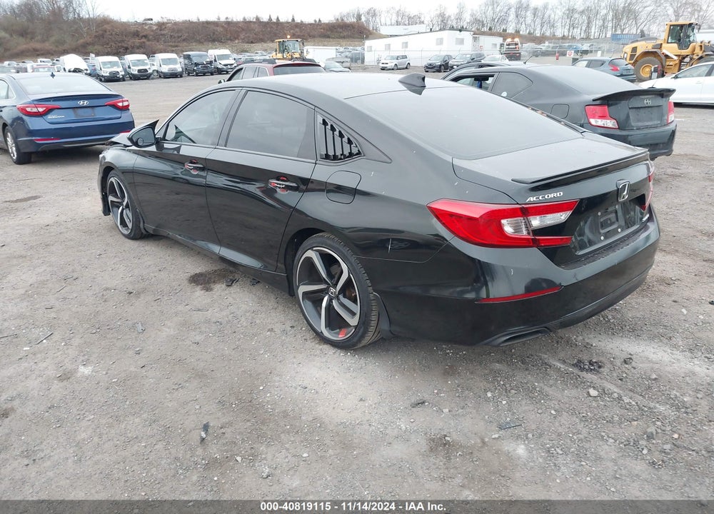2018 HONDA ACCORD SPORT VIN: 1HGCV1F33JA030001