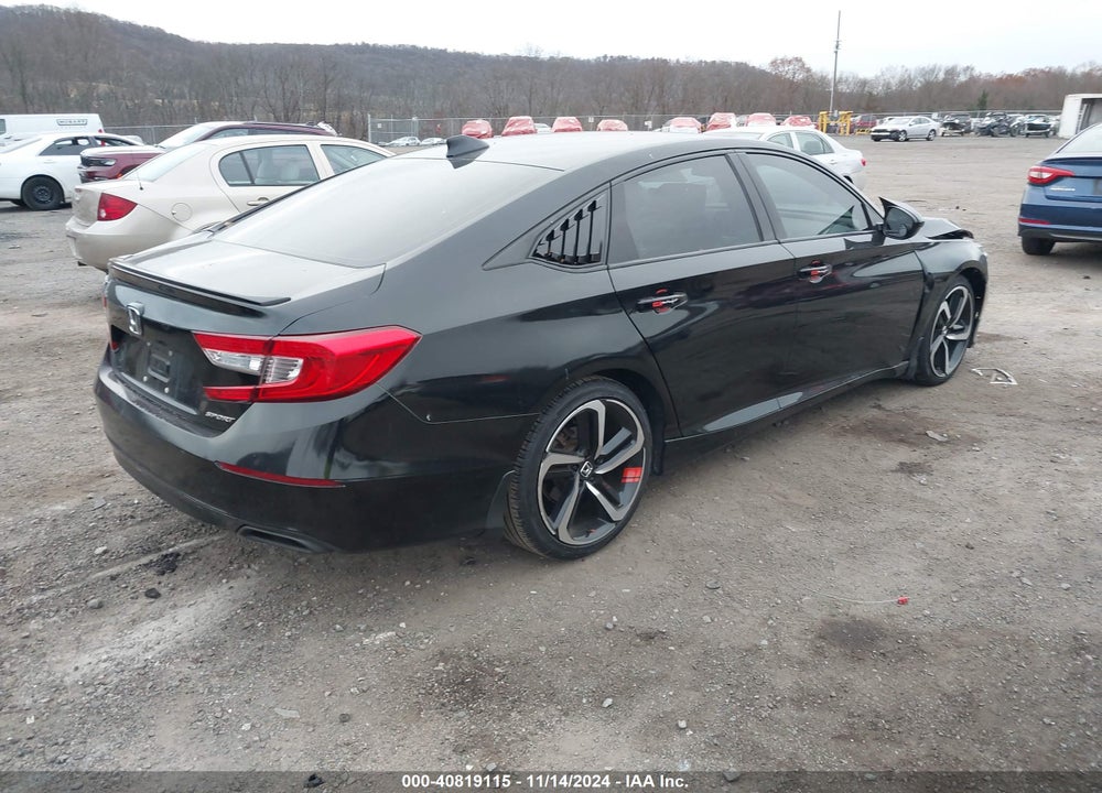 2018 HONDA ACCORD SPORT VIN: 1HGCV1F33JA030001