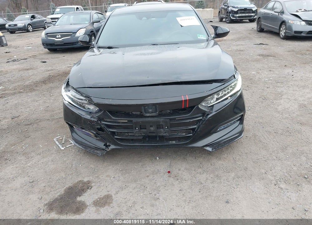 2018 HONDA ACCORD SPORT VIN: 1HGCV1F33JA030001