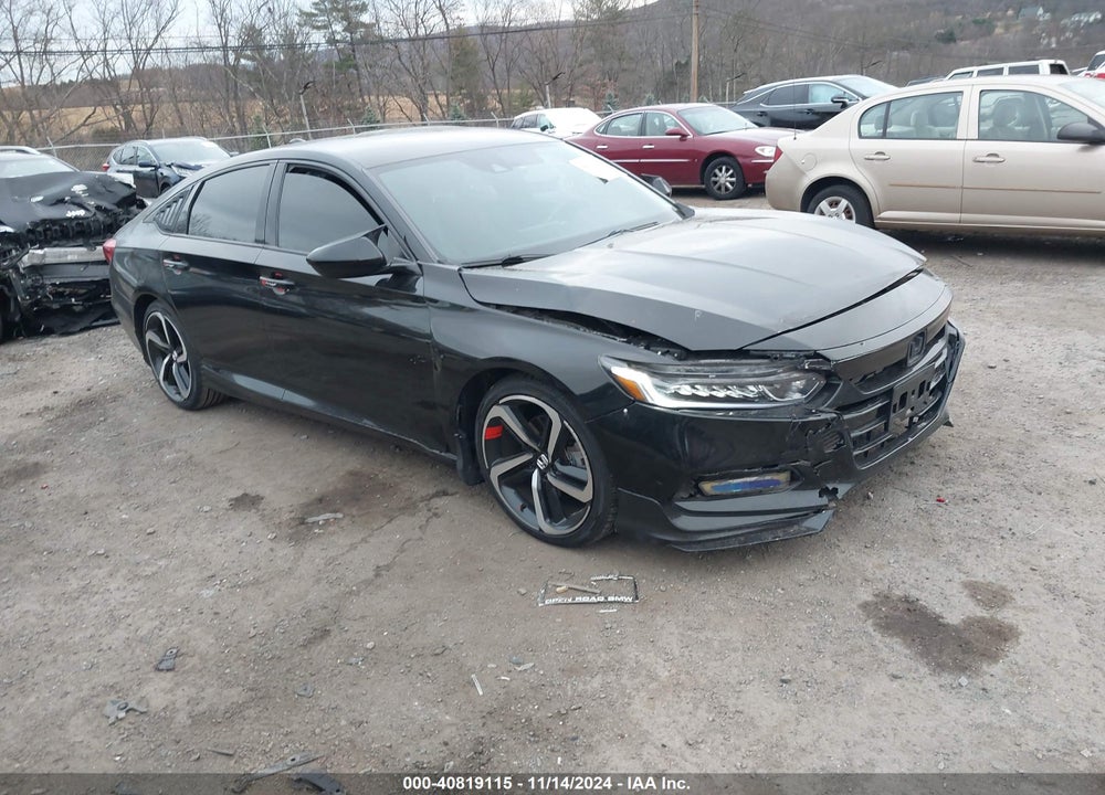 2018 HONDA ACCORD SPORT VIN: 1HGCV1F33JA030001