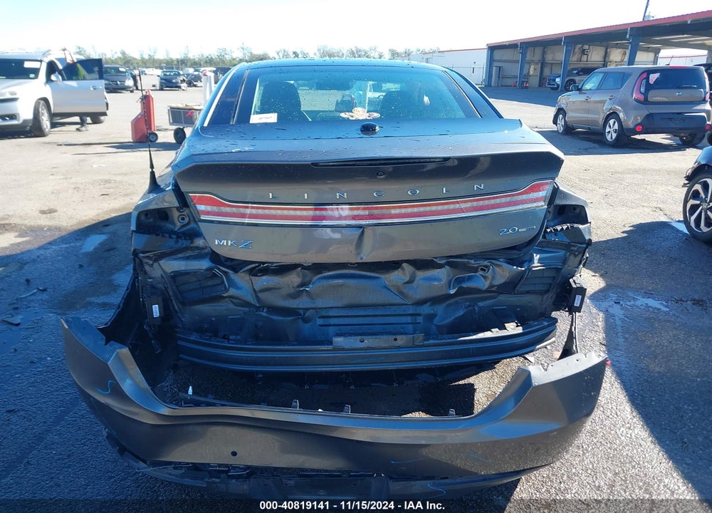 2014 LINCOLN MKZ VIN: 3LN6L2G99ER826432