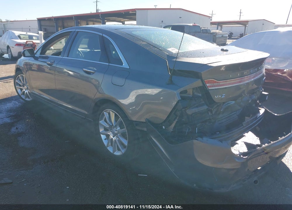 2014 LINCOLN MKZ VIN: 3LN6L2G99ER826432