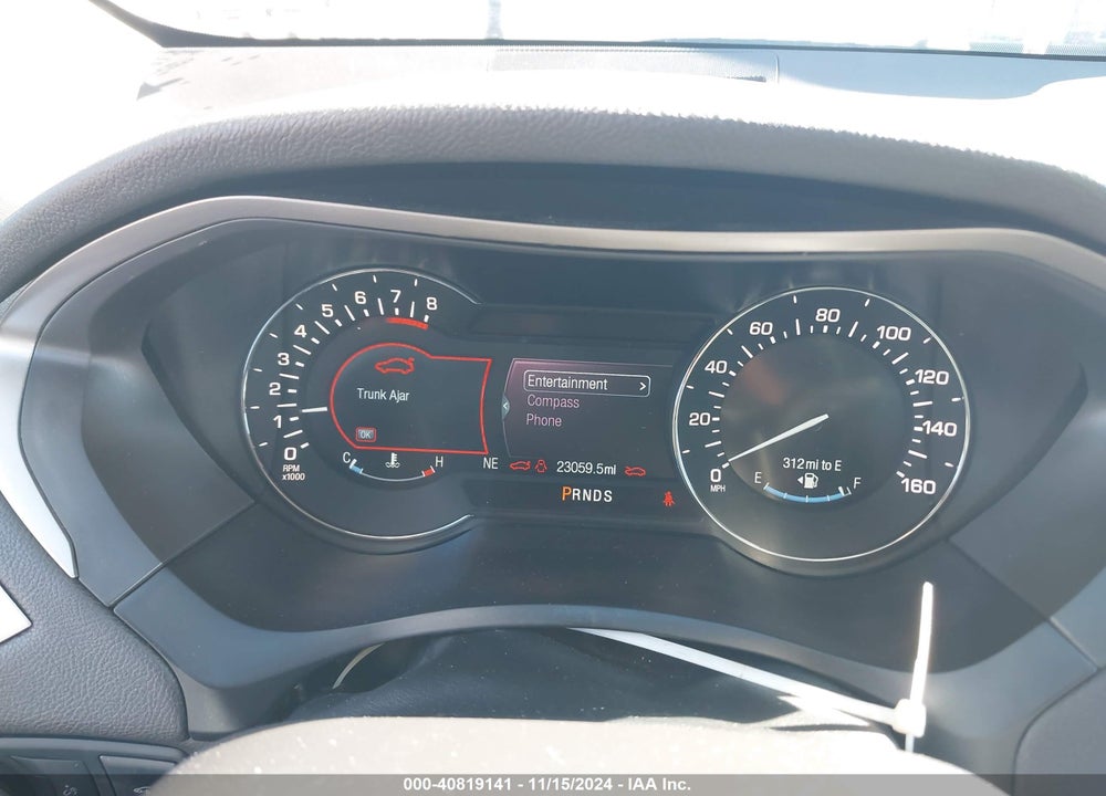 2014 LINCOLN MKZ VIN: 3LN6L2G99ER826432