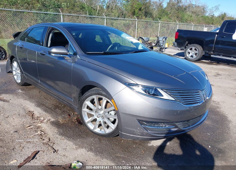 2014 LINCOLN MKZ VIN: 3LN6L2G99ER826432