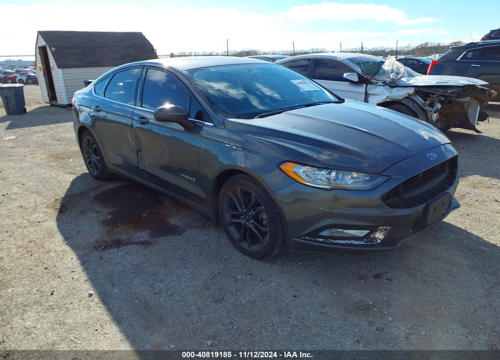 2018 FORD FUSION HYBRID SE VIN: 3FA6P0LU6JR238902