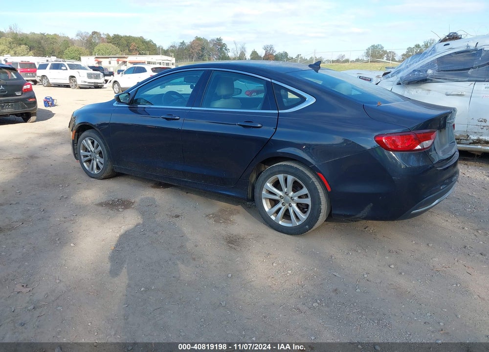 2017 CHRYSLER 200 LIMITED PLATINUM VIN: 1C3CCCAB1HN512066