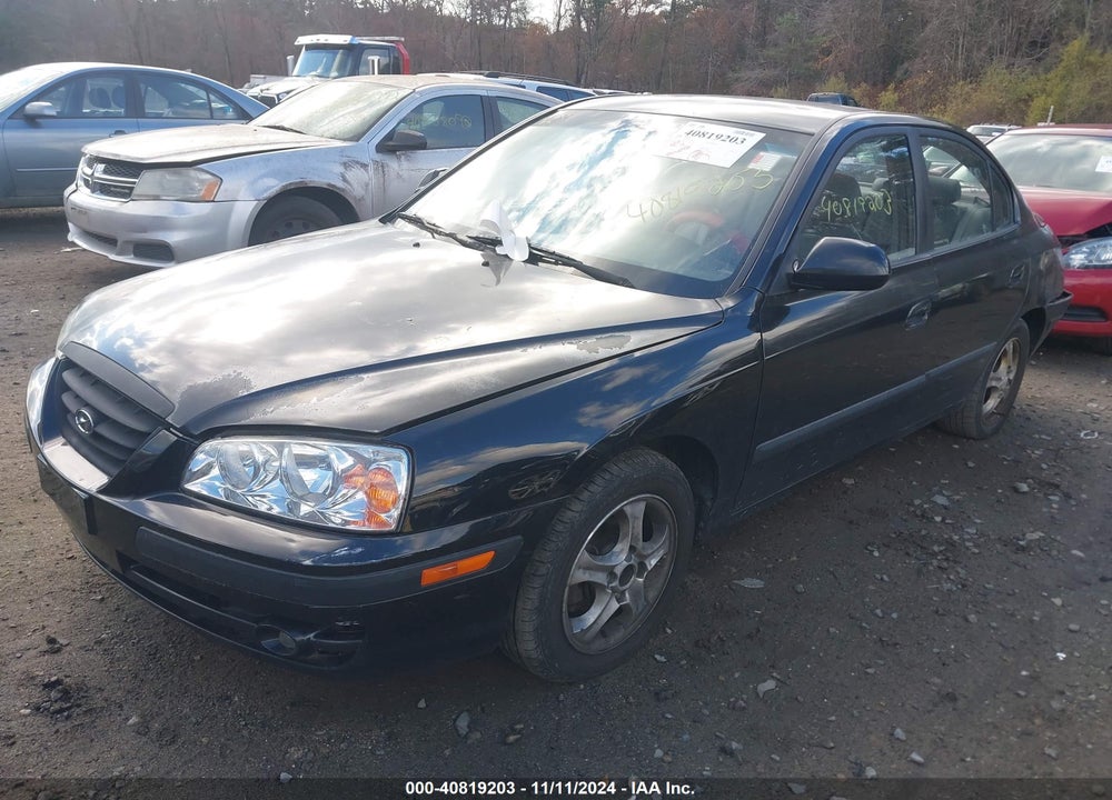 2005 HYUNDAI ELANTRA GLS/GT VIN: KMHDN46D25U940655