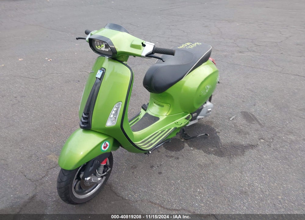 2018 VESPA SPRINT 150 3V VIN: ZAPM818G5J5800362