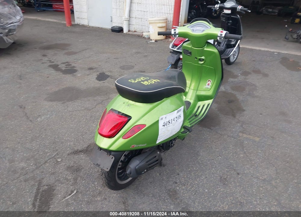 2018 VESPA SPRINT 150 3V VIN: ZAPM818G5J5800362