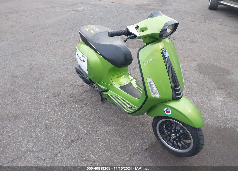 2018 VESPA SPRINT 150 3V VIN: ZAPM818G5J5800362