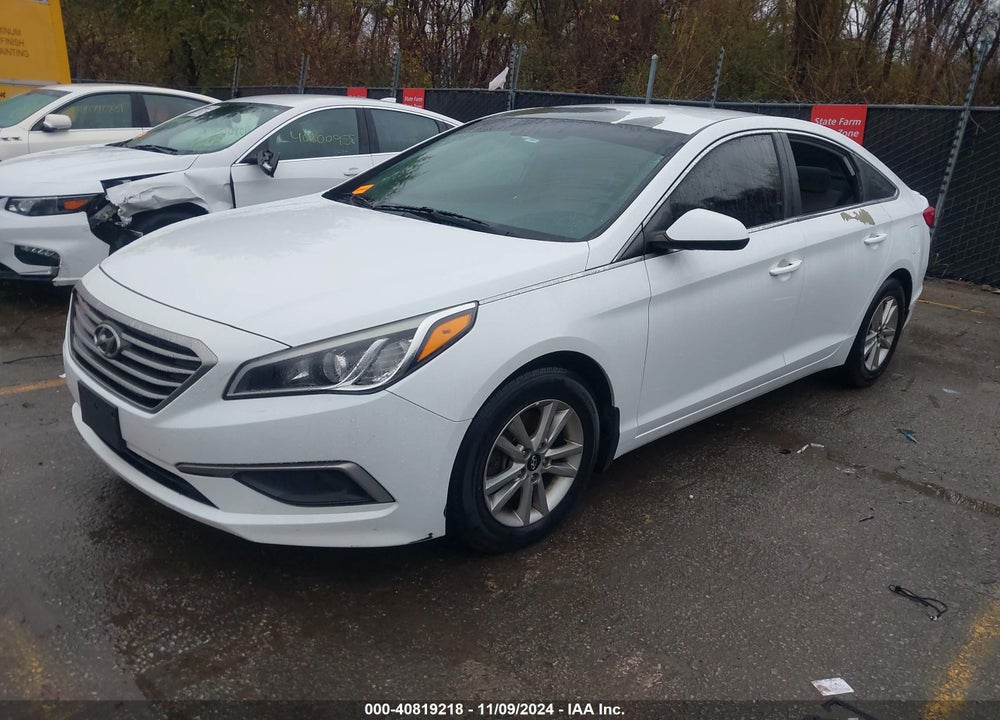 2016 HYUNDAI SONATA SE VIN: 5NPE24AF2GH300341