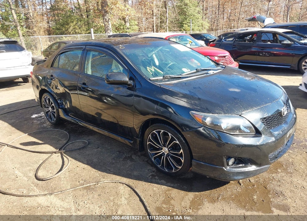 2009 TOYOTA COROLLA S VIN: 2T1BU40E29C108154