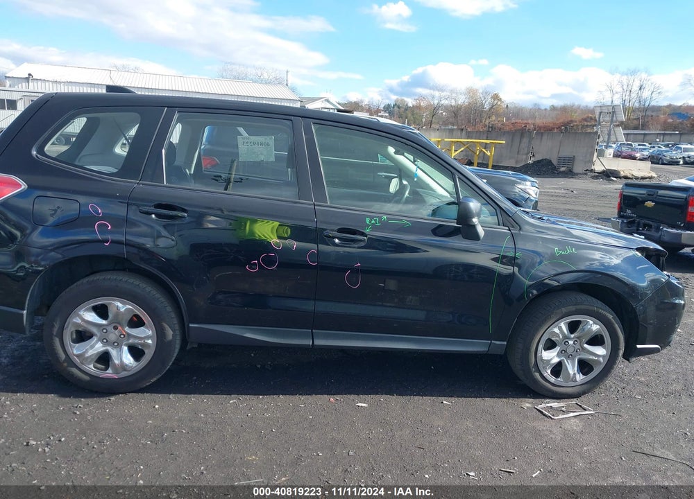 2016 SUBARU FORESTER 2.5I VIN: JF2SJAAC5GH446601