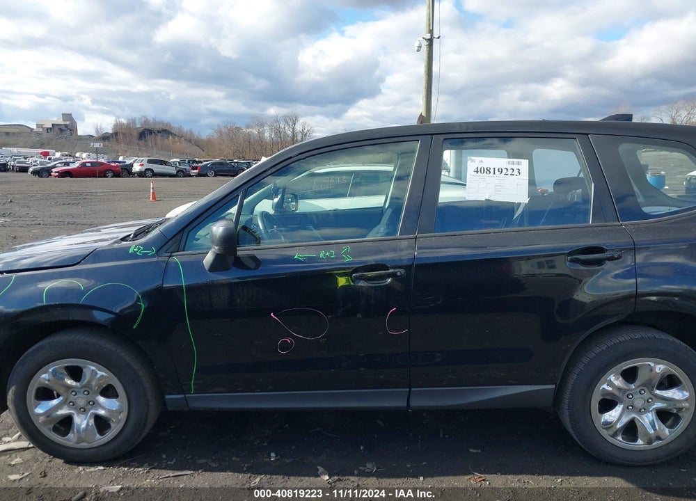2016 SUBARU FORESTER 2.5I VIN: JF2SJAAC5GH446601