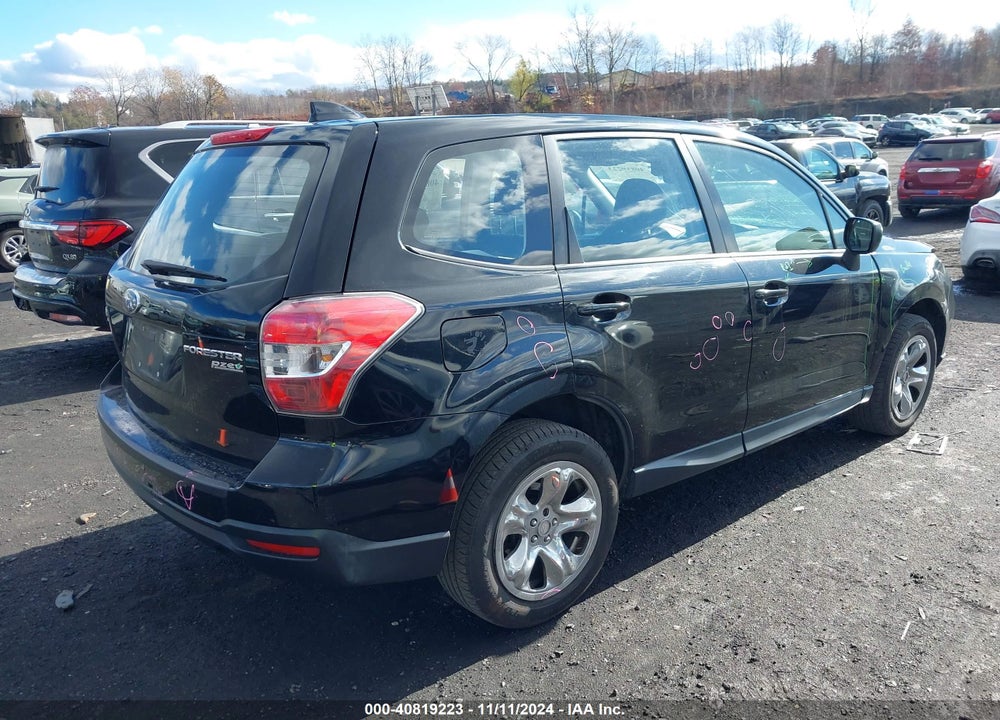 2016 SUBARU FORESTER 2.5I VIN: JF2SJAAC5GH446601