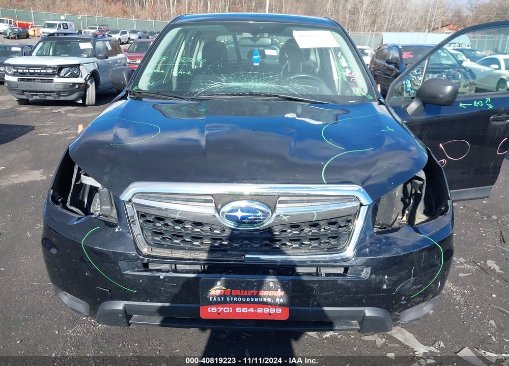 2016 SUBARU FORESTER 2.5I VIN: JF2SJAAC5GH446601