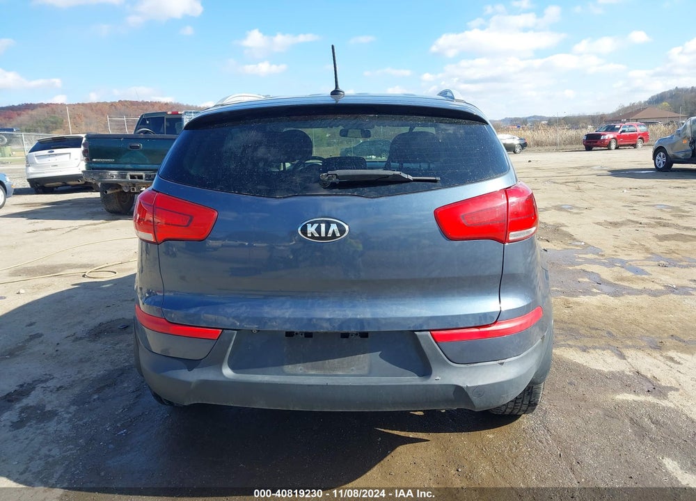 2016 KIA SPORTAGE LX VIN: KNDPBCAC7G7874480