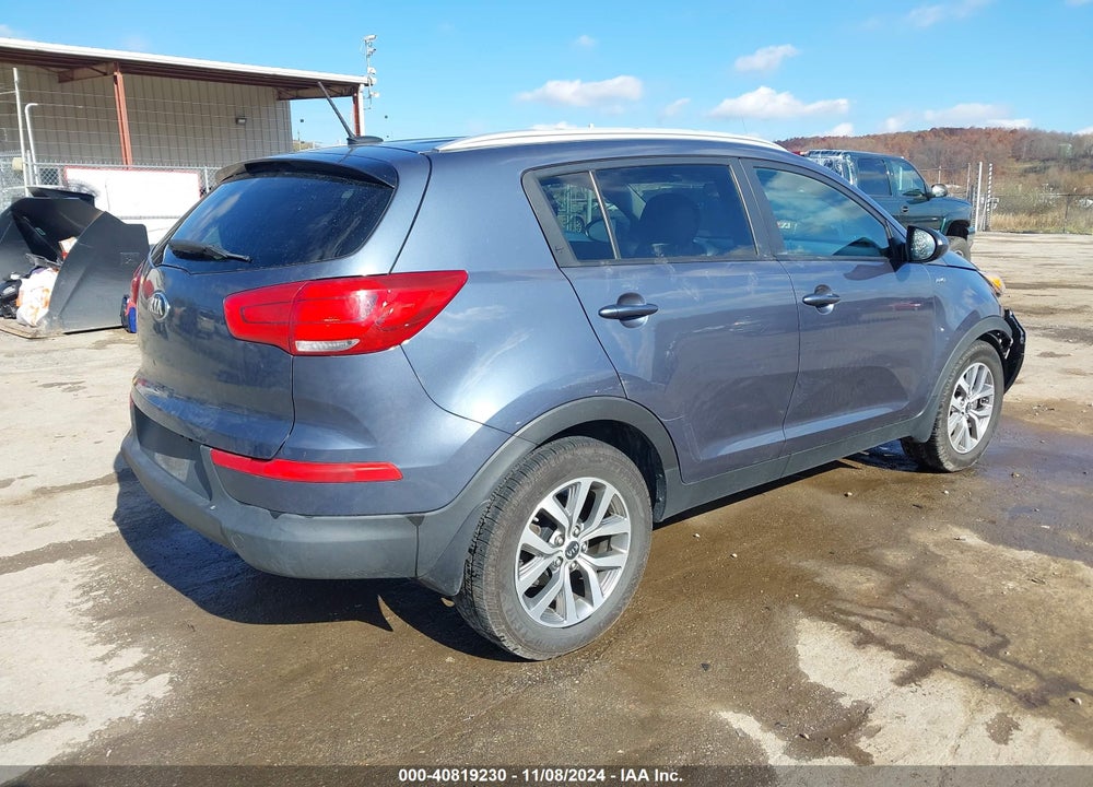 2016 KIA SPORTAGE LX VIN: KNDPBCAC7G7874480