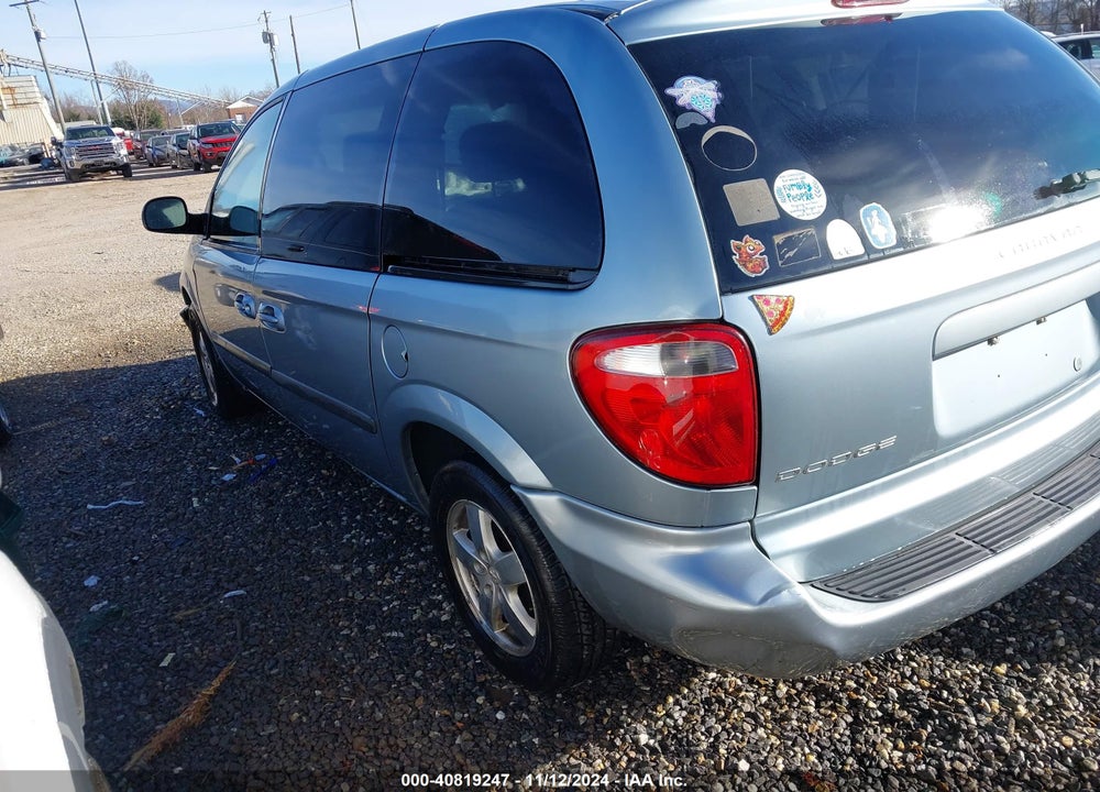 2005 DODGE CARAVAN SXT VIN: 1D4GP45R35B274252