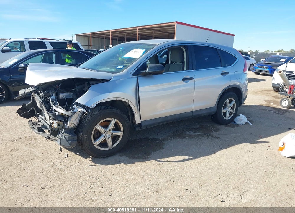 2012 HONDA CR-V LX VIN: 3CZRM3H39CG700296