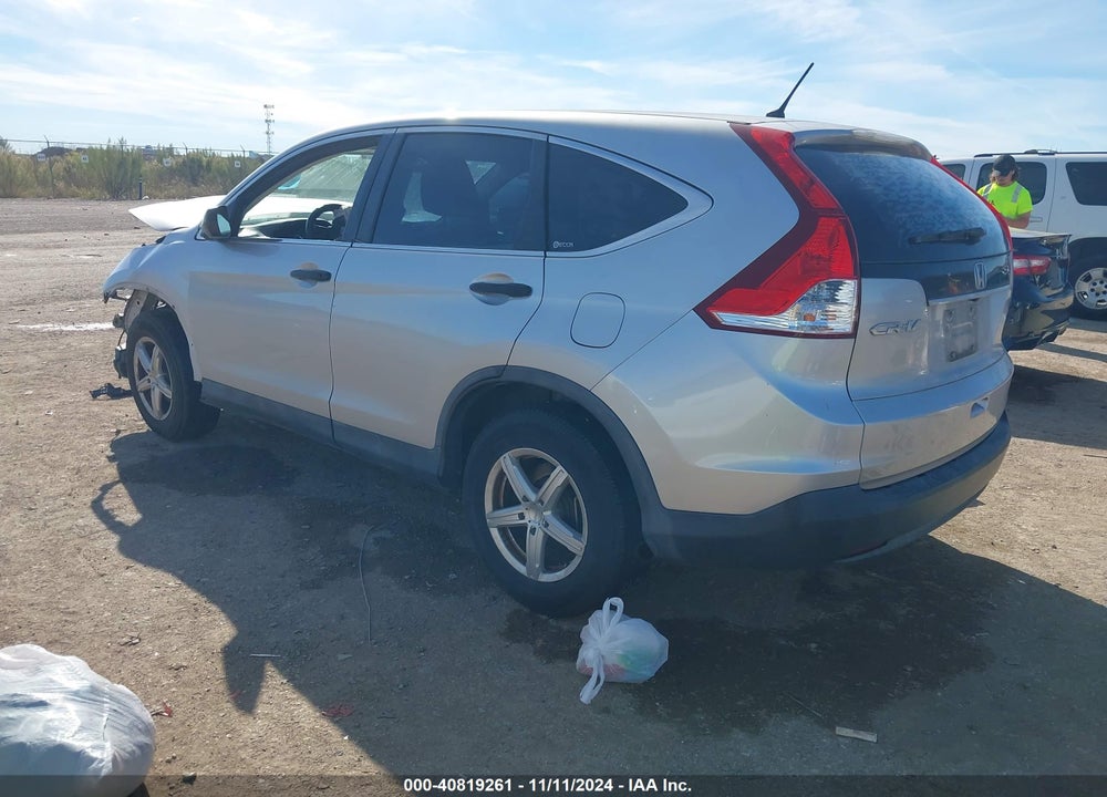2012 HONDA CR-V LX VIN: 3CZRM3H39CG700296