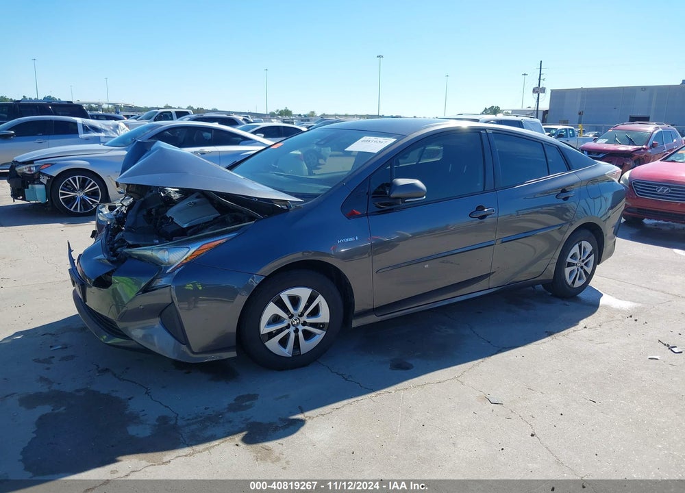 2018 TOYOTA PRIUS TWO VIN: JTDKBRFU7J3065672