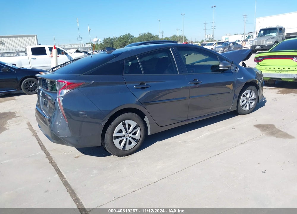 2018 TOYOTA PRIUS TWO VIN: JTDKBRFU7J3065672