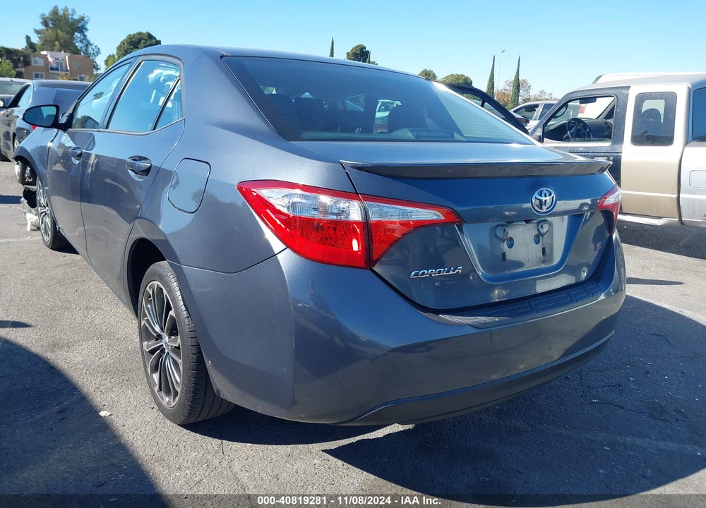 2016 TOYOTA COROLLA S PLUS VIN: 5YFBURHE9GP460579