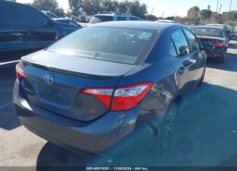 2016 TOYOTA COROLLA S PLUS VIN: 5YFBURHE9GP460579