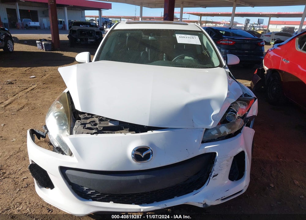 2012 MAZDA 3 I GRAND TOURING VIN: JM1BL1W89C1643030