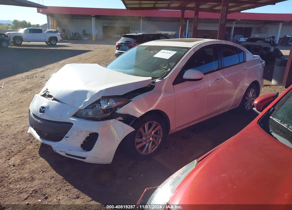 2012 MAZDA 3 I GRAND TOURING VIN: JM1BL1W89C1643030
