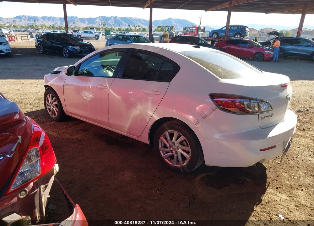 2012 MAZDA 3 I GRAND TOURING VIN: JM1BL1W89C1643030