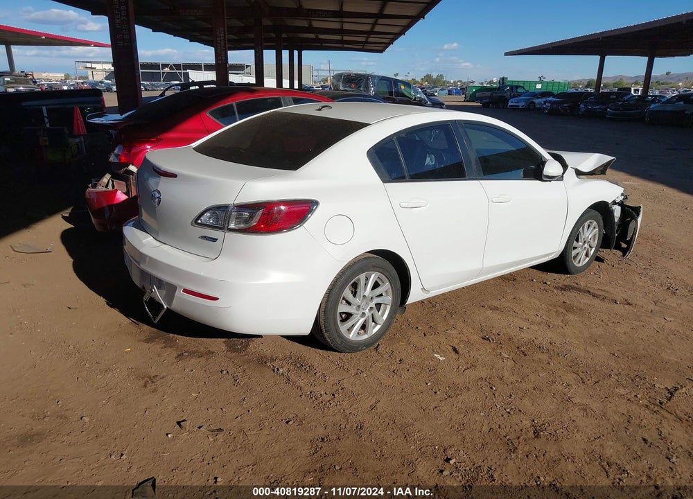 2012 MAZDA 3 I GRAND TOURING VIN: JM1BL1W89C1643030