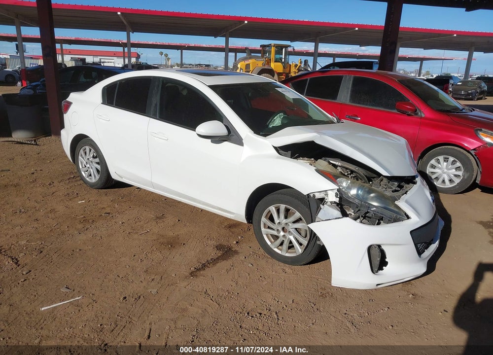 2012 MAZDA 3 I GRAND TOURING VIN: JM1BL1W89C1643030