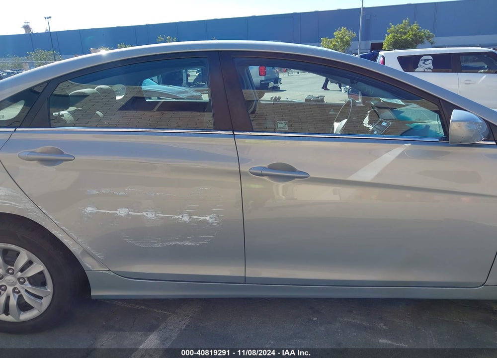 2012 HYUNDAI SONATA GLS VIN: 5NPEB4AC6CH398614