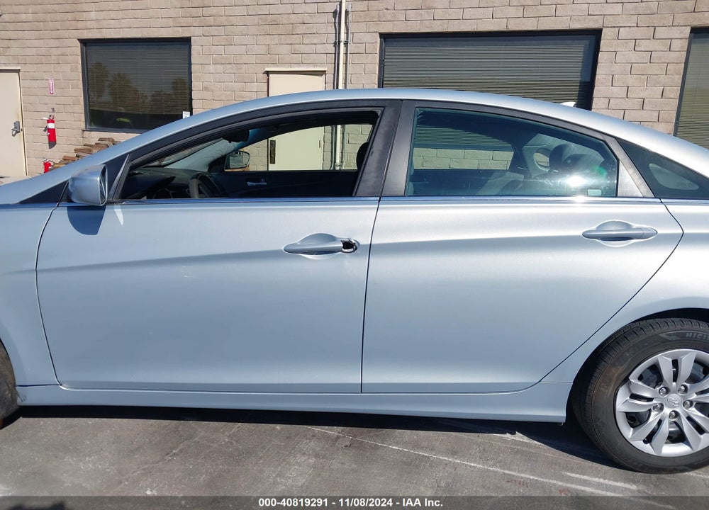 2012 HYUNDAI SONATA GLS VIN: 5NPEB4AC6CH398614