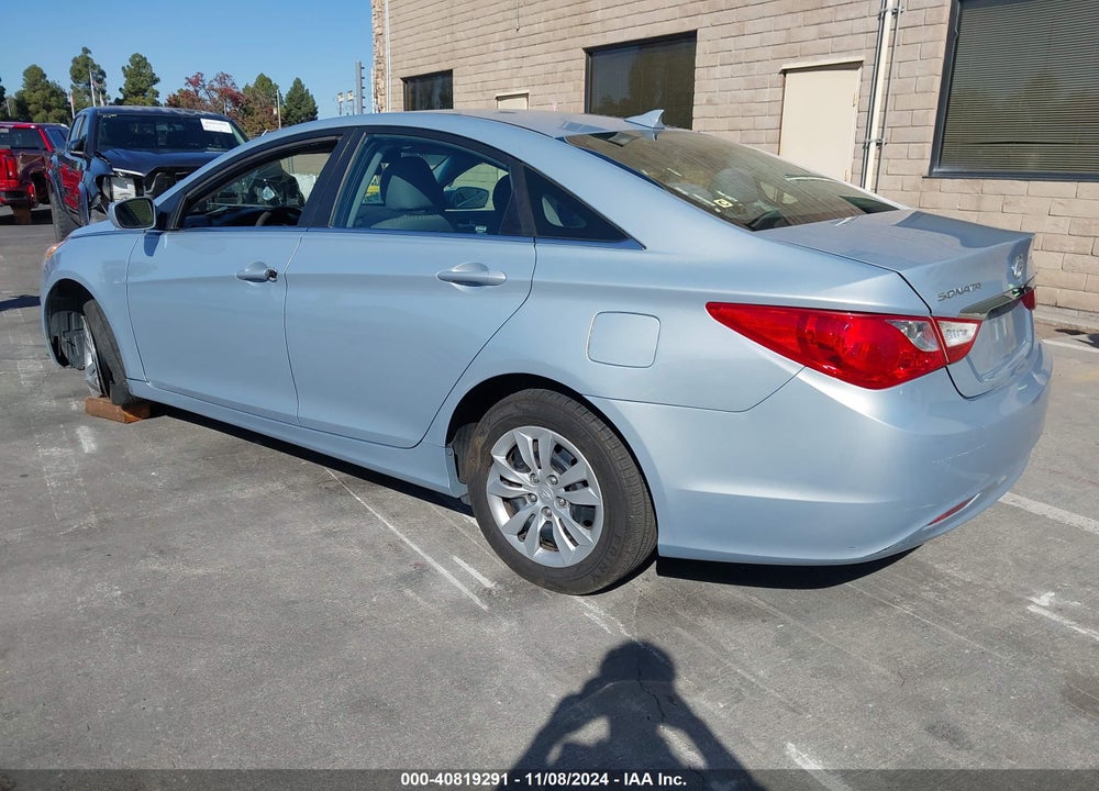 2012 HYUNDAI SONATA GLS VIN: 5NPEB4AC6CH398614