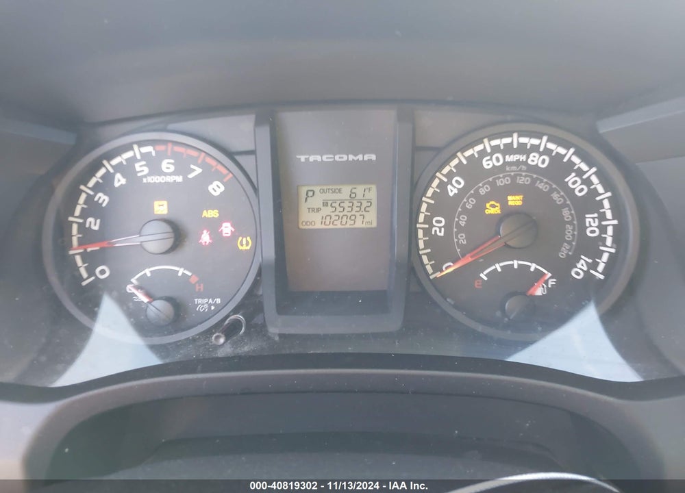 2017 TOYOTA TACOMA SR VIN: 5TFRX5GN4HX090872