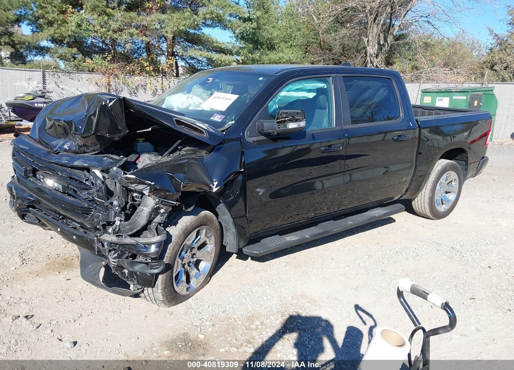 2019 RAM 1500 BIG HORN/LONE STAR 4X4 5'7 BOX VIN: 1C6RRFFG4KN676890