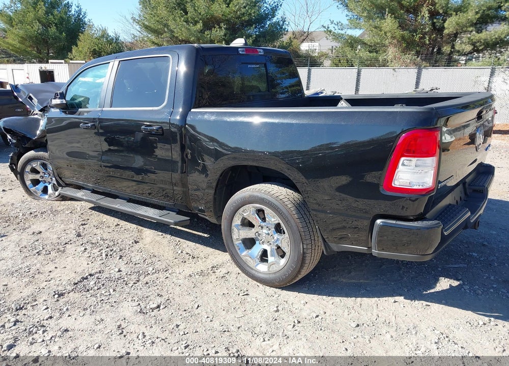 2019 RAM 1500 BIG HORN/LONE STAR 4X4 5'7 BOX VIN: 1C6RRFFG4KN676890
