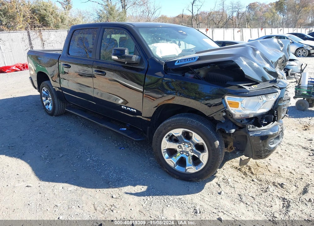 2019 RAM 1500 BIG HORN/LONE STAR 4X4 5'7 BOX VIN: 1C6RRFFG4KN676890