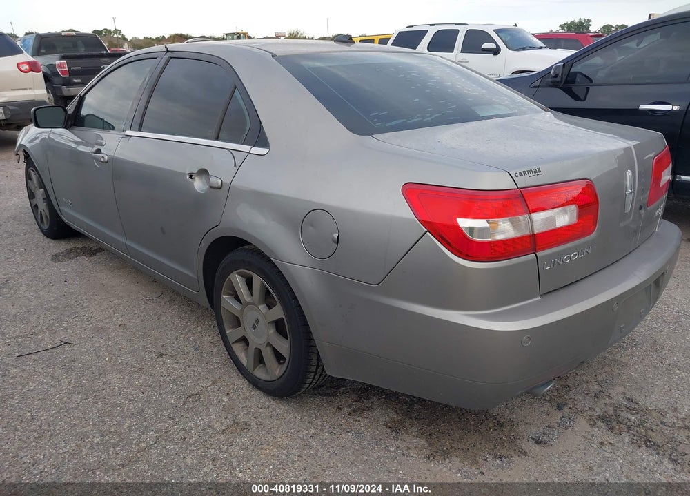 2008 LINCOLN MKZ VIN: 3LNHM26T78R626754