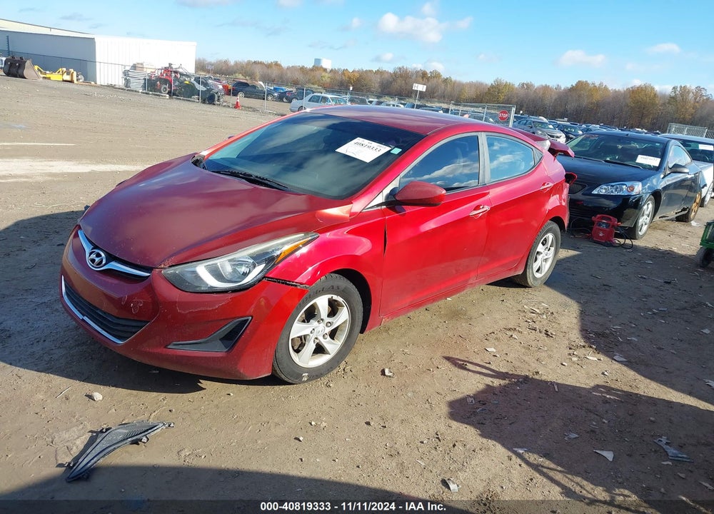 2015 HYUNDAI ELANTRA SE VIN: 5NPDH4AE2FH564353