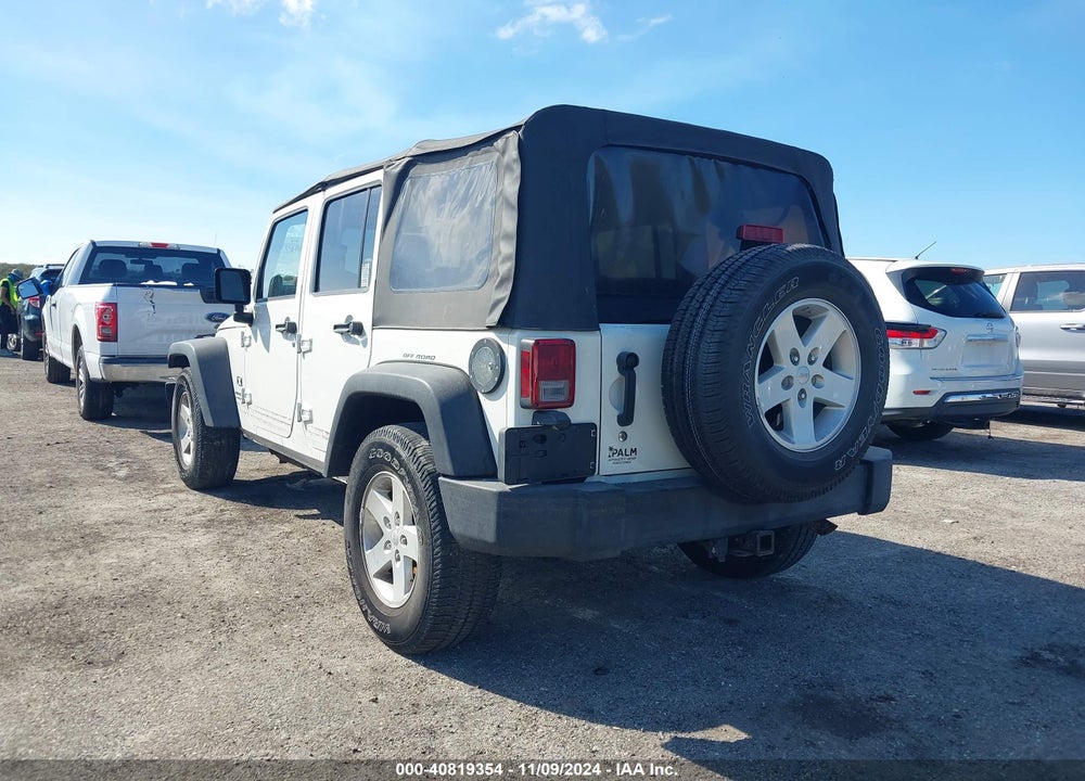 2008 ANGLER JEEP WR VIN: 1J4GB39118L607860