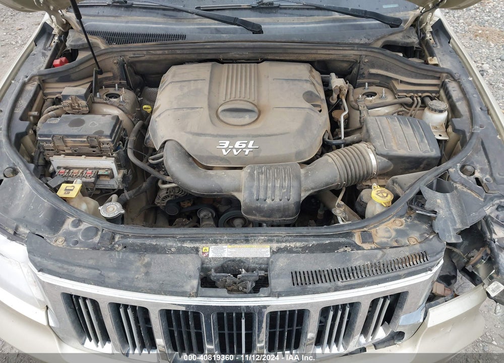 2012 JEEP GRAND CHEROKEE VIN: 1C4RJFAG2CC165067