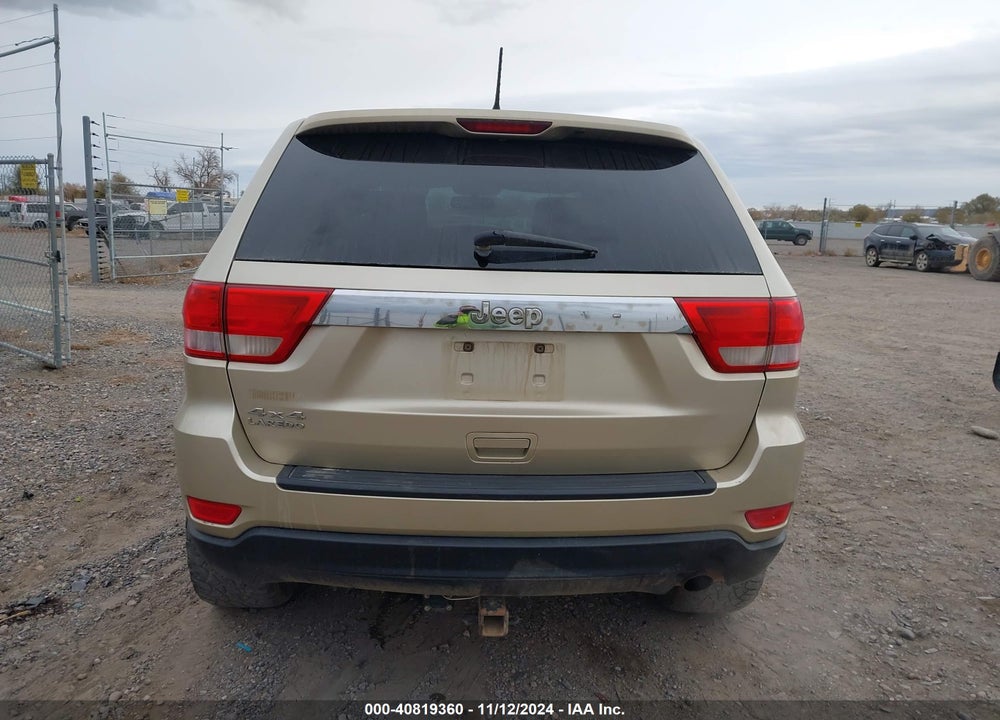2012 JEEP GRAND CHEROKEE VIN: 1C4RJFAG2CC165067