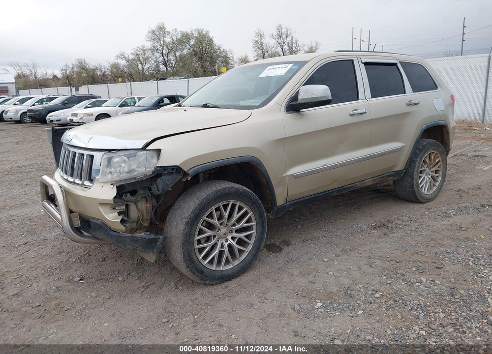 2012 JEEP GRAND CHEROKEE VIN: 1C4RJFAG2CC165067