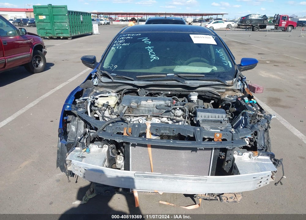 2016 HONDA CIVIC LX VIN: 19XFC2F59GE029093