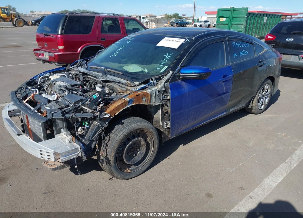 2016 HONDA CIVIC LX VIN: 19XFC2F59GE029093